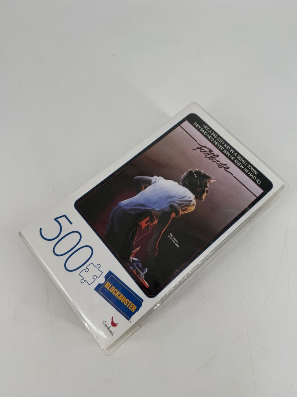 Footloose 500 Piece Jigsaw Puzzle in Plastic VHS Video Case